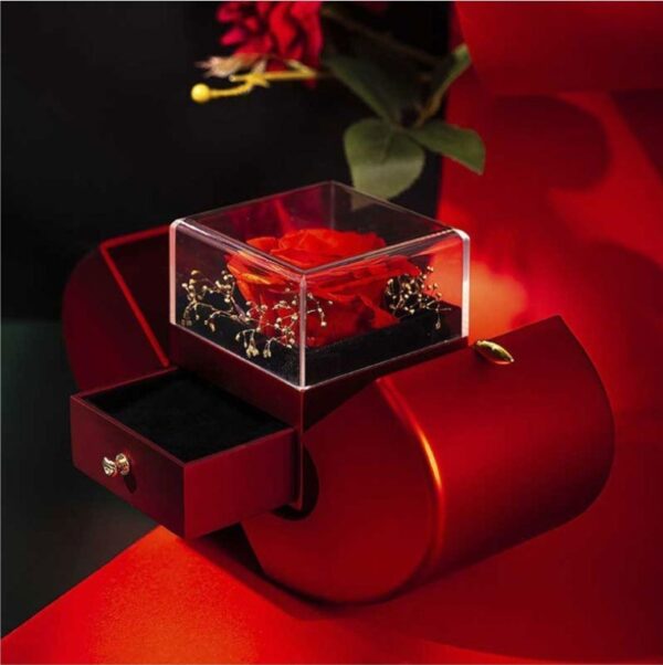 Fashion Jewelry Box Red Apple - Image 10