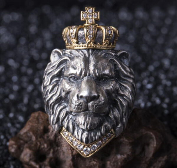 Vintage lion ring - Image 6