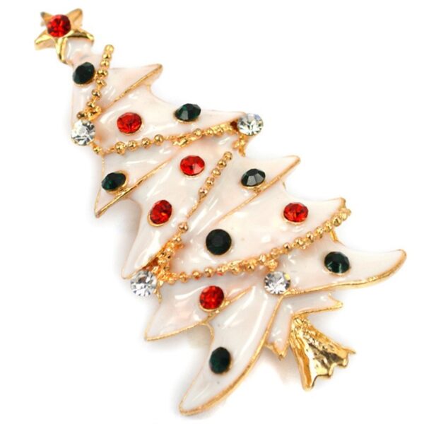 Christmas Tree Brooch Pin Women Girls Jewelry - Image 10