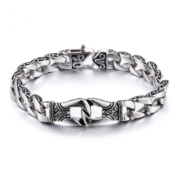 Vintage Totem Titanium Steel Bracelet - Image 4