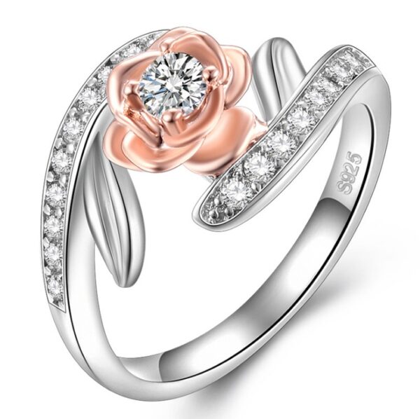 Fashion Rose Gold Ring - Image 6