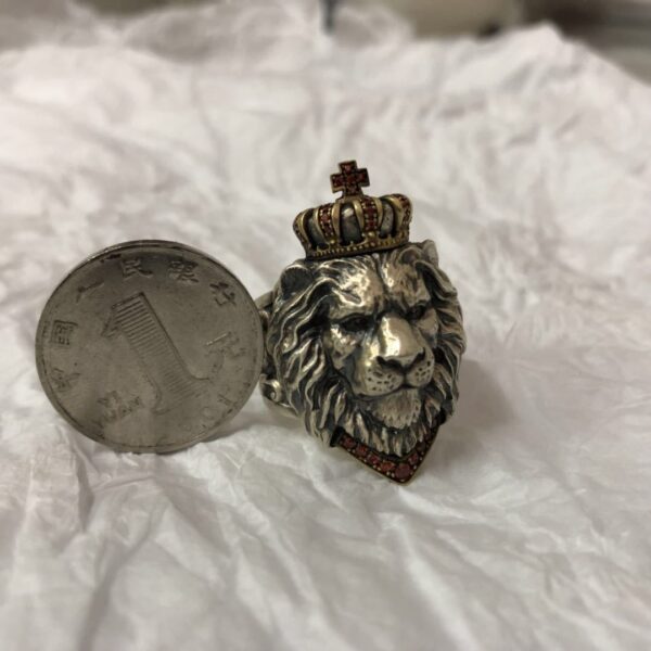 Vintage lion ring - Image 2