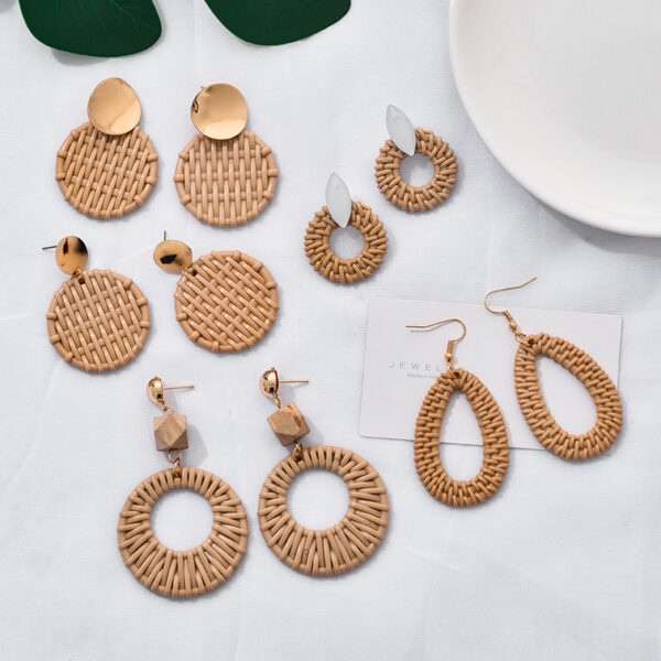 Women Earrings Korean Vintage Earring Earings - Image 5