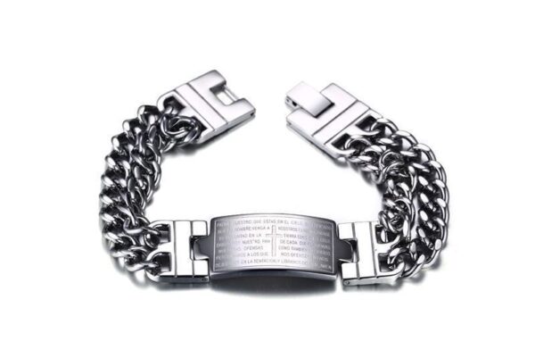 Cross Scripture Men's Bracelet - Image 4