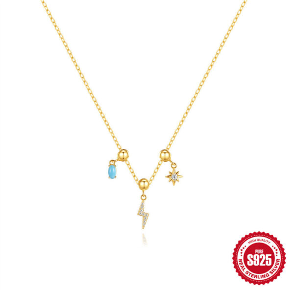 Removable Accessory Pendant Necklace With Diamonds - Image 7