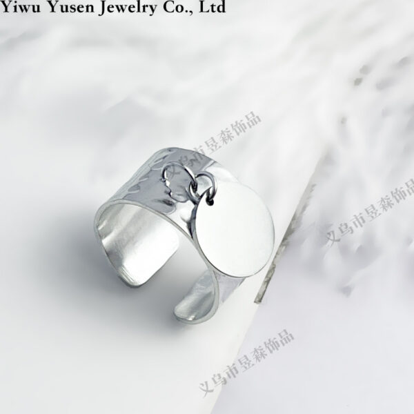 Stainless Steel Ring Personality Stylish Opening Women - Image 4