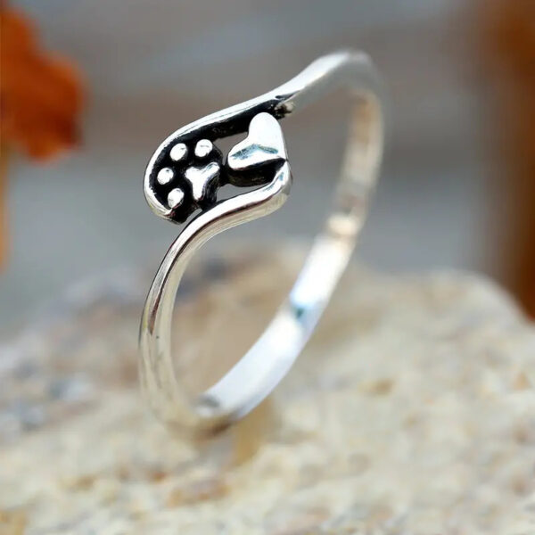 Cat's Paw Love Ring Female Cute Fashion