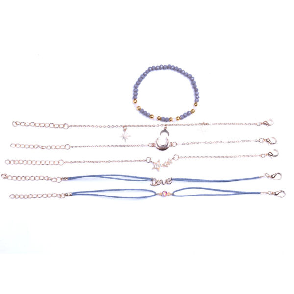 Star Moon Personality Pendant Bracelet - Image 4