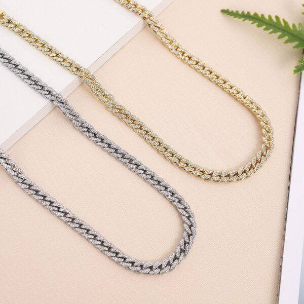 Simple Alloy Chain Men's And Women's Necklaces Hip Hop - Image 3