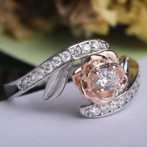 Fashion Rose Gold Ring - Image 2