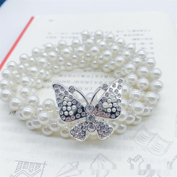 Fashion Jewelry Women's White Pearl Waist Chain Decoration - Image 10