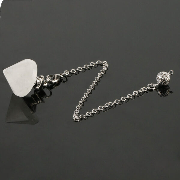 Obsidian Accessories Natural Crystal Pendulum - Image 8