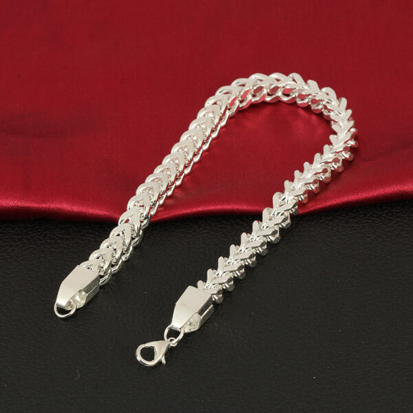 Braided bracelet stainless steel exquisite titanium steel jewelry - Image 4