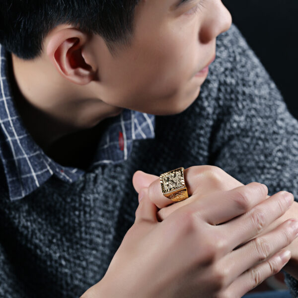 Sailboat men's ring - Image 5