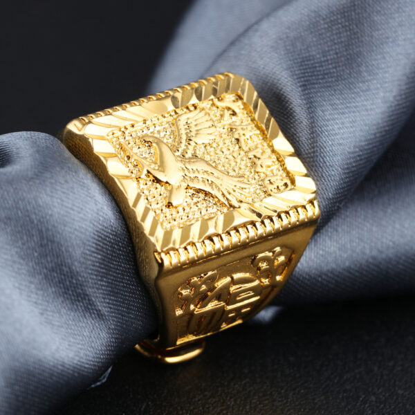 Sailboat men's ring - Image 3