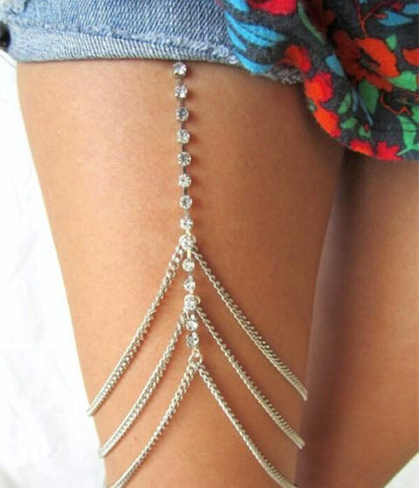 Body chain full of multi-layered leg chains - Image 8