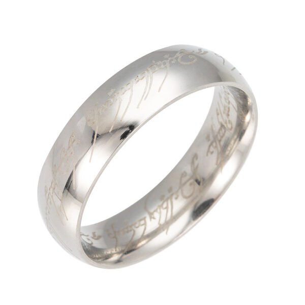 Titanium Steel Ring Men's Ring Ring - Image 10