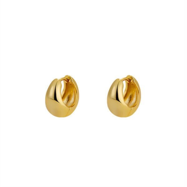 French Gold Ear Ring New Niche Design Fashionable Earrings - Image 4