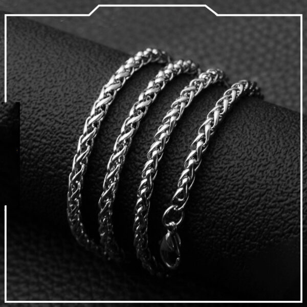 Titanium steel necklaces for men - Image 3