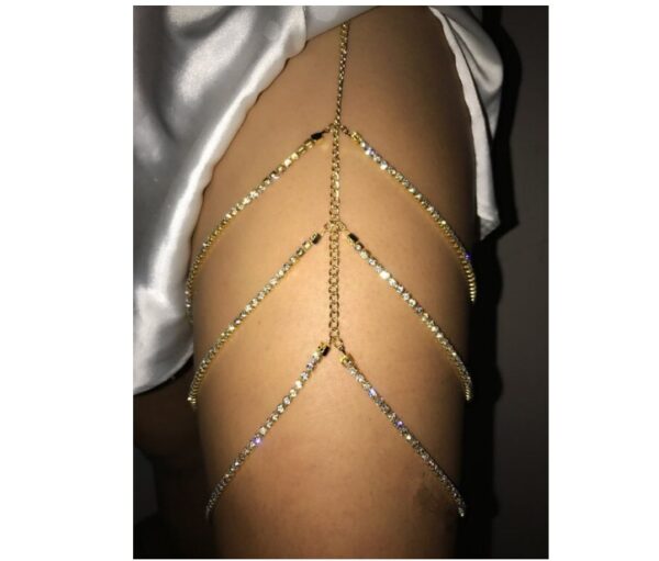 Body chain full of multi-layered leg chains - Image 5