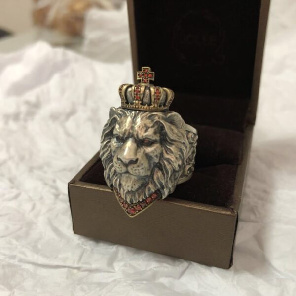 Vintage lion ring - Image 4