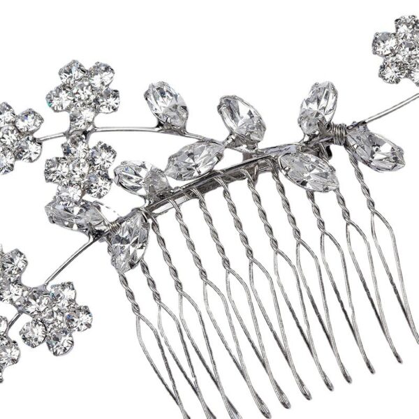 Fashion Flower Hair Comb Female Elegant Simple - Image 5