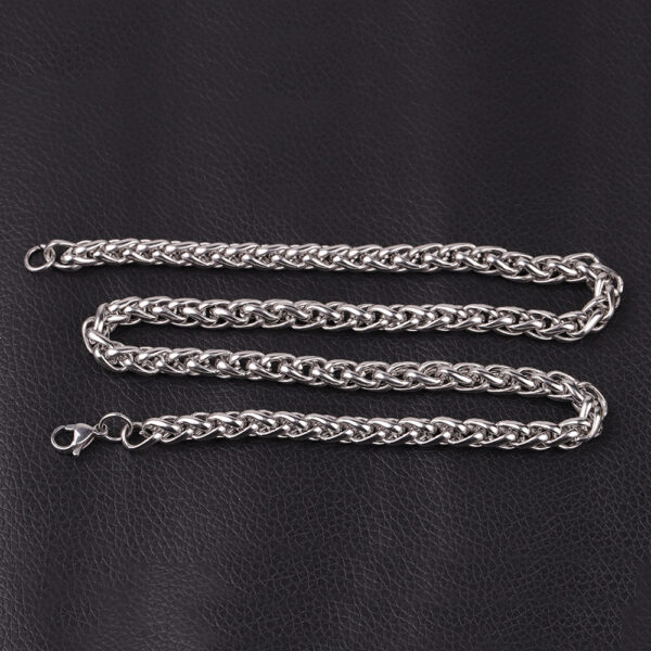 Men's Versatile Casual Minimalist Titanium Steel Necklace - Image 6