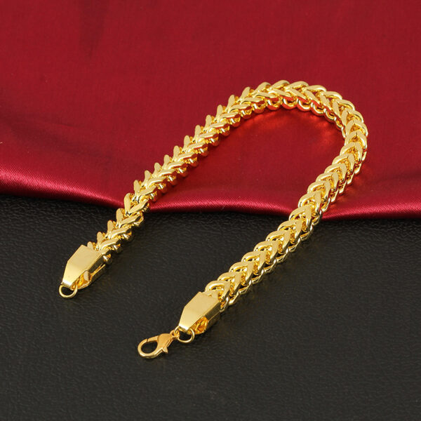 Braided bracelet stainless steel exquisite titanium steel jewelry - Image 3