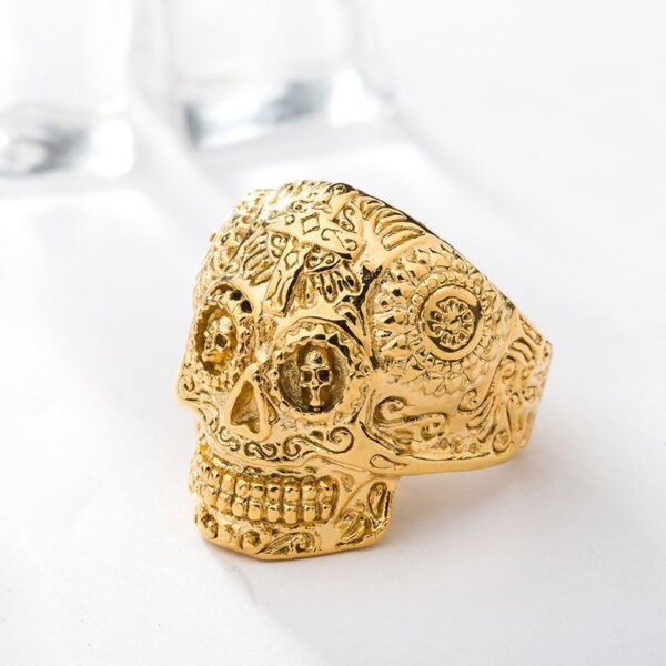 Skull Ring Jewelry Fashion Ring - Image 6