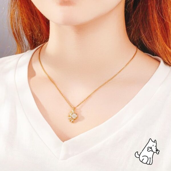 Moon And Sun Couple Necklace Stylish Clavicle - Image 3