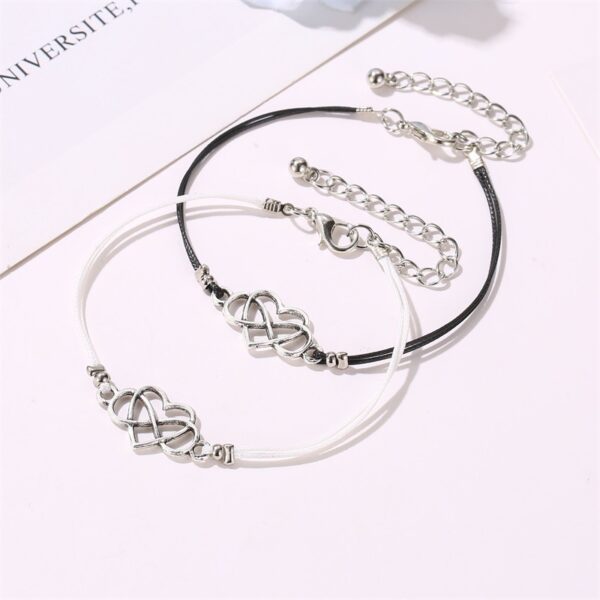 Simple Hollow Love 8 Character Bracelet Student Girlfriend Bracelet