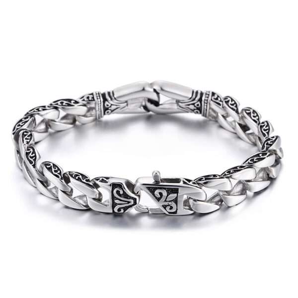 Vintage Totem Titanium Steel Bracelet - Image 2