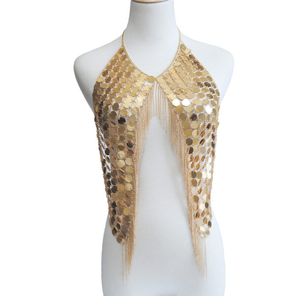 Handmade sequin body chain - Image 6