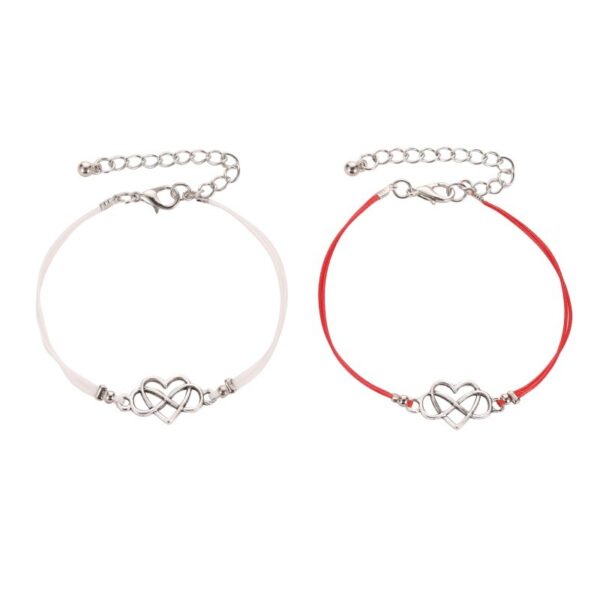 Simple Hollow Love 8 Character Bracelet Student Girlfriend Bracelet - Image 4