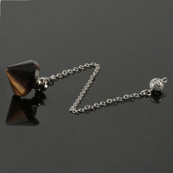 Obsidian Accessories Natural Crystal Pendulum - Image 5