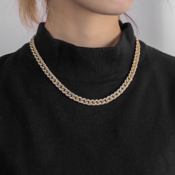 Simple Alloy Chain Men's And Women's Necklaces Hip Hop