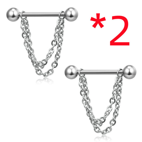 Women's Stainless Steel Piercing Jewelry Piercing Ornament - Image 2