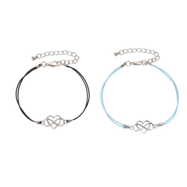 Simple Hollow Love 8 Character Bracelet Student Girlfriend Bracelet - Image 6