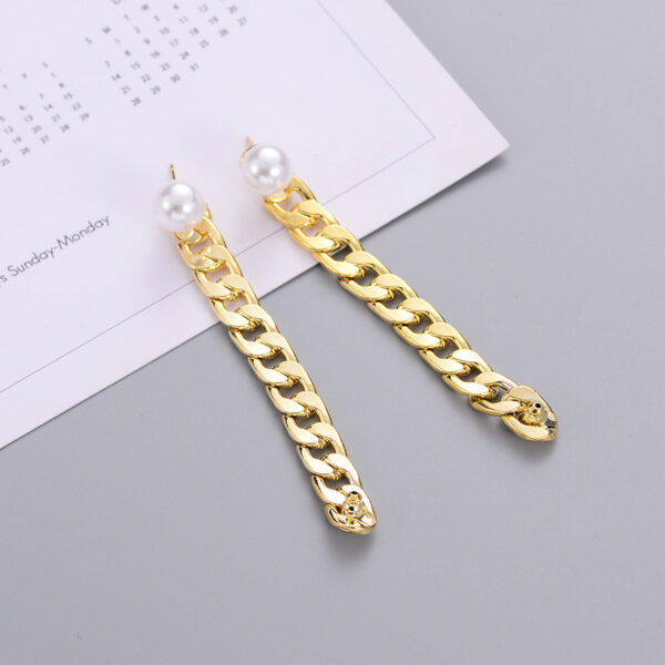 European And American Earrings Fashion Simple Women's Knitted Earrings - Image 4