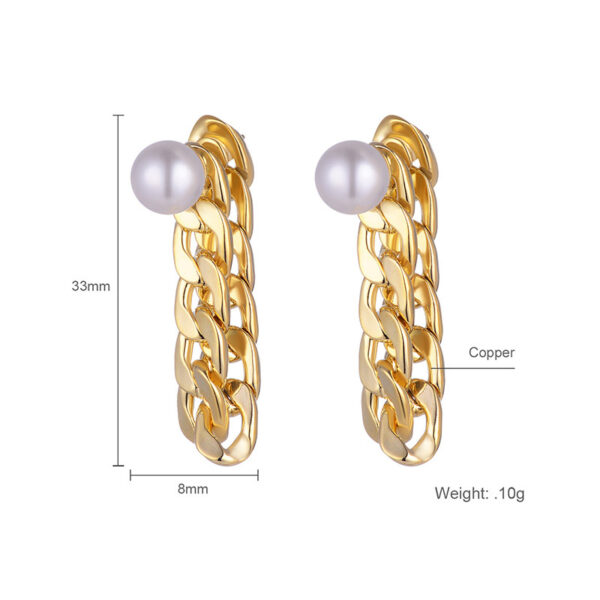 European And American Earrings Fashion Simple Women's Knitted Earrings - Image 6