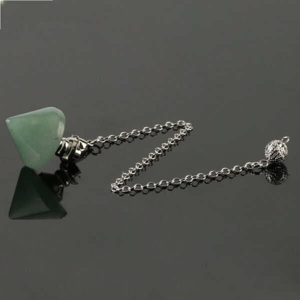 Obsidian Accessories Natural Crystal Pendulum - Image 10