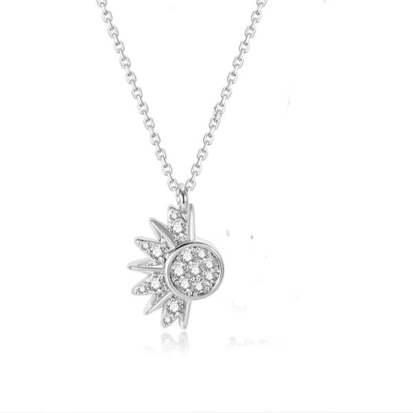 Moon And Sun Couple Necklace Stylish Clavicle - Image 5