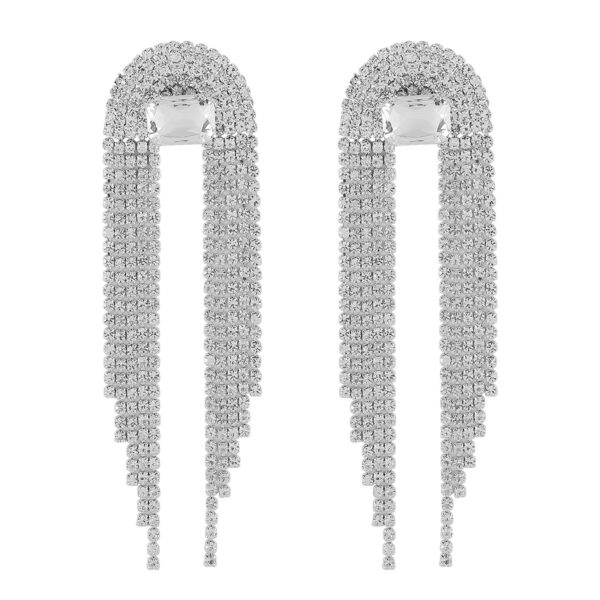 Women's Fashion Temperament Long Fringe Earrings - Image 5