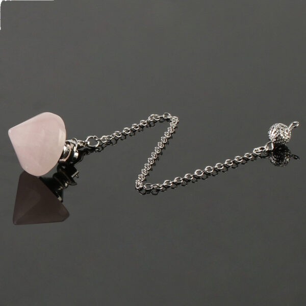 Obsidian Accessories Natural Crystal Pendulum - Image 2