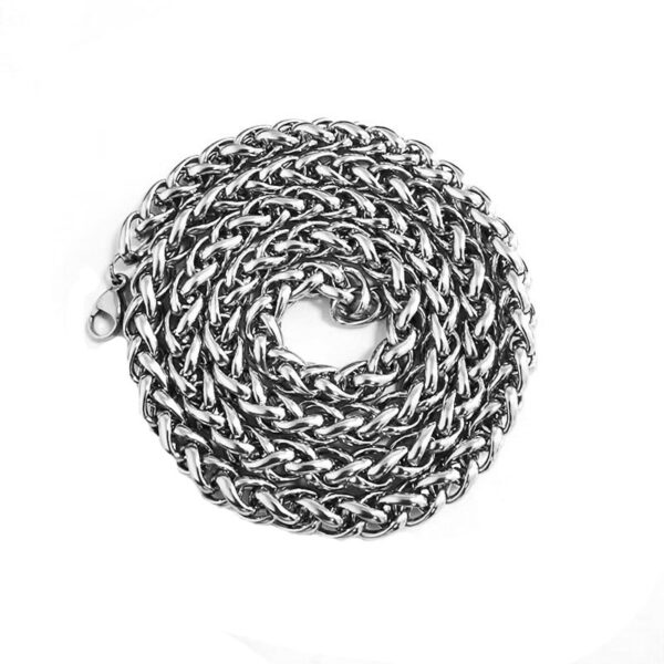 Men's Versatile Casual Minimalist Titanium Steel Necklace - Image 3