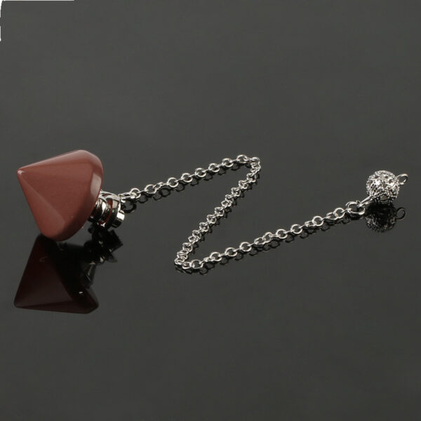 Obsidian Accessories Natural Crystal Pendulum - Image 7