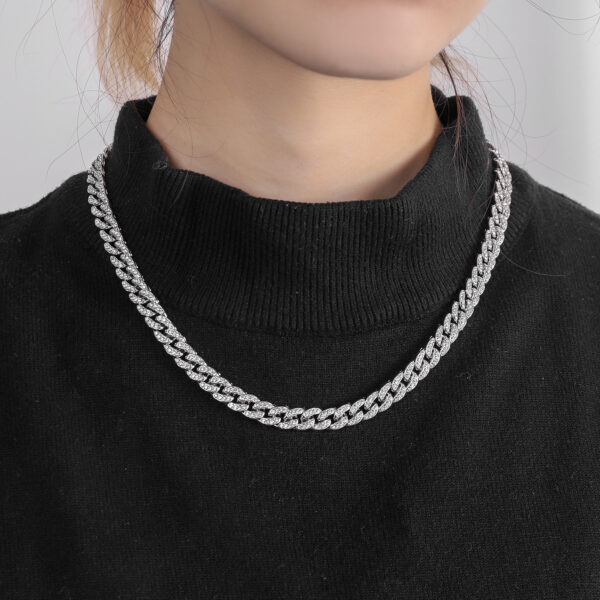 Simple Alloy Chain Men's And Women's Necklaces Hip Hop - Image 2