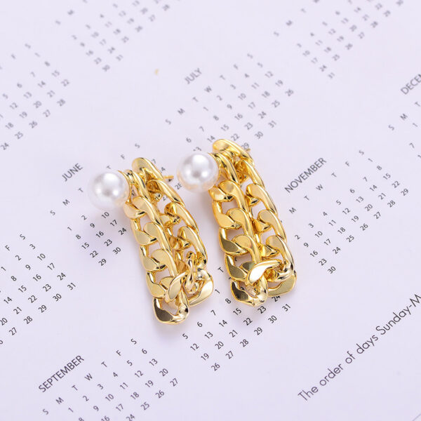 European And American Earrings Fashion Simple Women's Knitted Earrings - Image 8