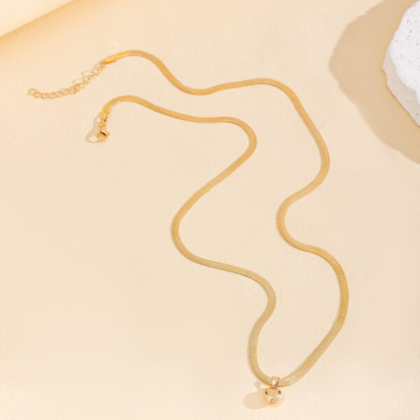 Fashion Alloy Peach Heart Waist Chain Pendant - Image 4