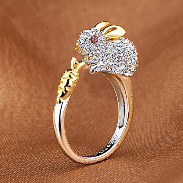 Rhinestone Zodiac Ring - Image 3